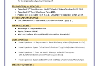 create professional resumes and edit educational documents