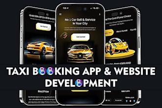 develop taxi booking app rideshare app uber clone app car rental app taxi app