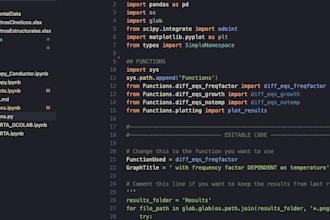 build scientific simulations and models in python or matlab