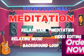 create youtube video meditation music relaxing ambient healing yoga music