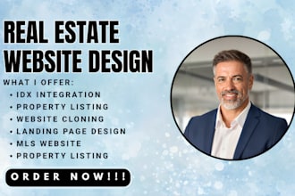 clone and design SEO idx website real estate website wordpress mls listing