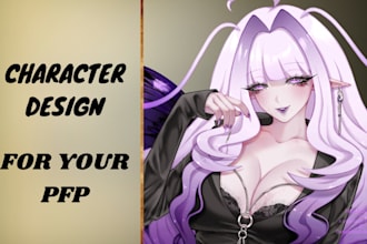 draw custom anime pfp, avatar, original character, fanart, vtuber, manga art