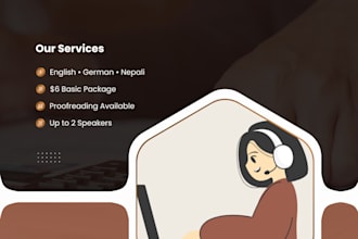 do fast and accurate transcription of english audio or video
