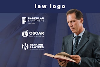 design a modern and professional consulting or law firm logo