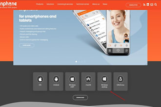 setup linphone app,voip app,softphone app,sip trunk,voip,esim app,spoof api,pbx