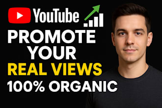 organic youtube video promotion and channel shoutout