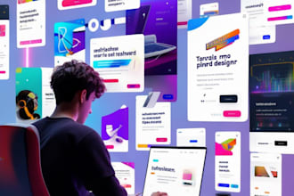 design viral social media graphics and thumbnails