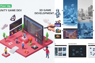 unity game development, 2d 3d unity games, mobile game design, unity multiplayer