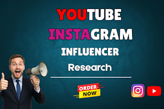 find best instagram influencer and youtube influencer for your niche