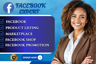list products on the facebook and fix  marketplace issue