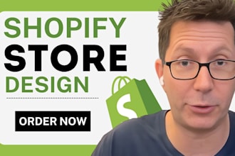 build a high converting shopify store or redesign your dropshipping website