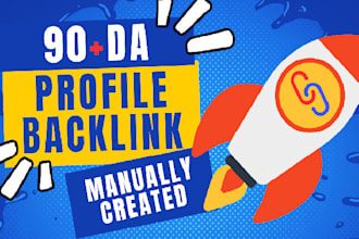 provide 50 high da profile backlinks for SEO ranking