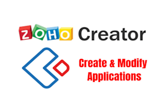 create and customize custom app in zoho creator