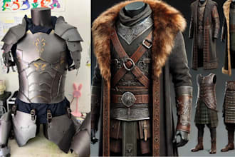 3d cosplay creation wearable model custom anime armor 3d helmet mask 3d printing