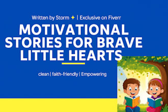 write motivational stories for kids