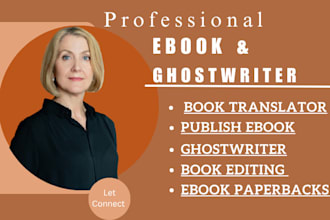 professional translate your ebook document between english german spanish french