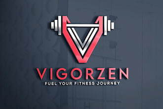 design sports, gym, fitness, health and clothing brand logo