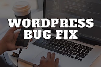 fix wordpress bugs, critical errors, elementor or malware issues fast