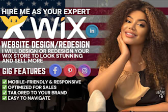 do wix website design, wix website redesign, wix website design and redesign