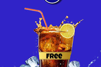 advertising your product by graphic designing and make banner