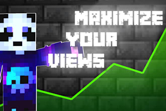 create a professional minecraft thumbnail