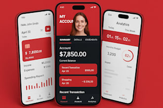 do mobile app ui ux wireframes design figma prototypes figma dashboard ui ux