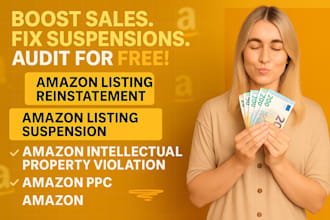 amazon listing reinstatement fix suspensions, IP, authenticity and policy issues