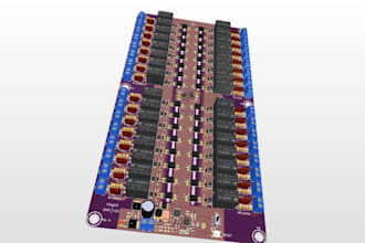 design pcb, pcb layout, schematic, circuit in kicad, eaglecad, proteus, easyeda