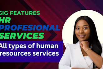 be your human resources HR consultant, recruitment, virtual assistant, payroll