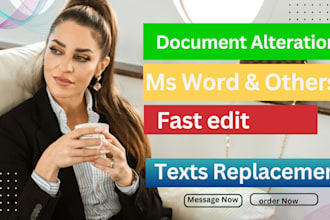 do your document alteration, photoshop work and be your fast edit expert