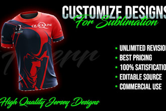 do custom jersey design or sublimation jersey design