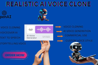 create a realistic ai clone of your voice for storytelling and context tools