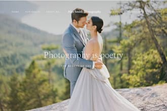 showit website design showit website redesign pixieset website photography SEO