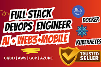 be your devops engineer for AWS gcp azure and docker