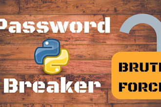 cracked any password on your files with brute force attack password attack