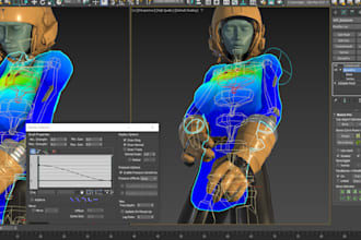 fix, weight paint, skinning vriod, clean mesh, body rig, ik fk rig mixamo, morph