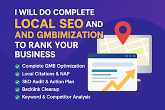 do local seo to rank website, google maps and gmb ranking