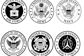 design modern skull, tactical military, army, badge logo for you business