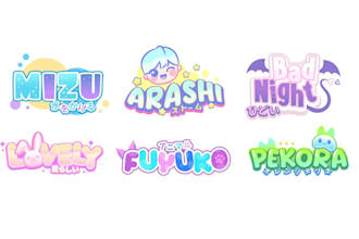 create custom cute chibi character for sticker design, logo, and cartoon mascot