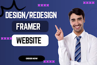 develop framer website, design framer landing page, figma to framer conversion