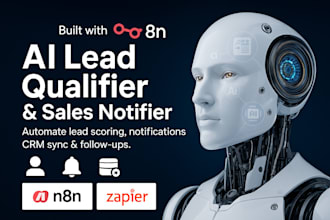 build an ai lead qualifier and instant sales notifier using n8n automation, make