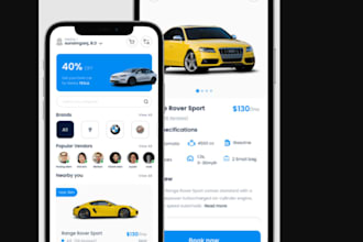 build car tracking app, car rental app, chauffeur app, limousine rental website