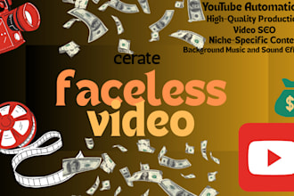 make videos faceless for you on youtube automation business