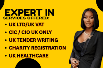 uk ltd UK vat cic cio uk UK charity registration and health care UK itd