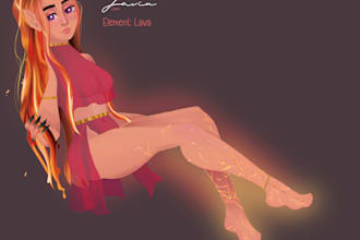 fanart, ocs or a character design for you in anime art style