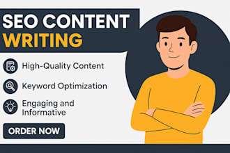 be your professional SEO web content writer