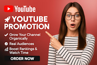 promote your youtube channel organically and shoutout 500k active audience