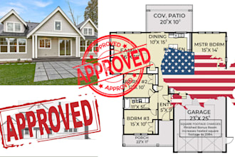 draw review and stamp engineering plan architectural drawing floor plan pe mep