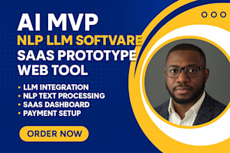 build ai mvp nlp llm software saas prototype web tool