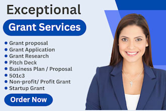 write compelling grant proposals and 501c3 nonprofit grant applications